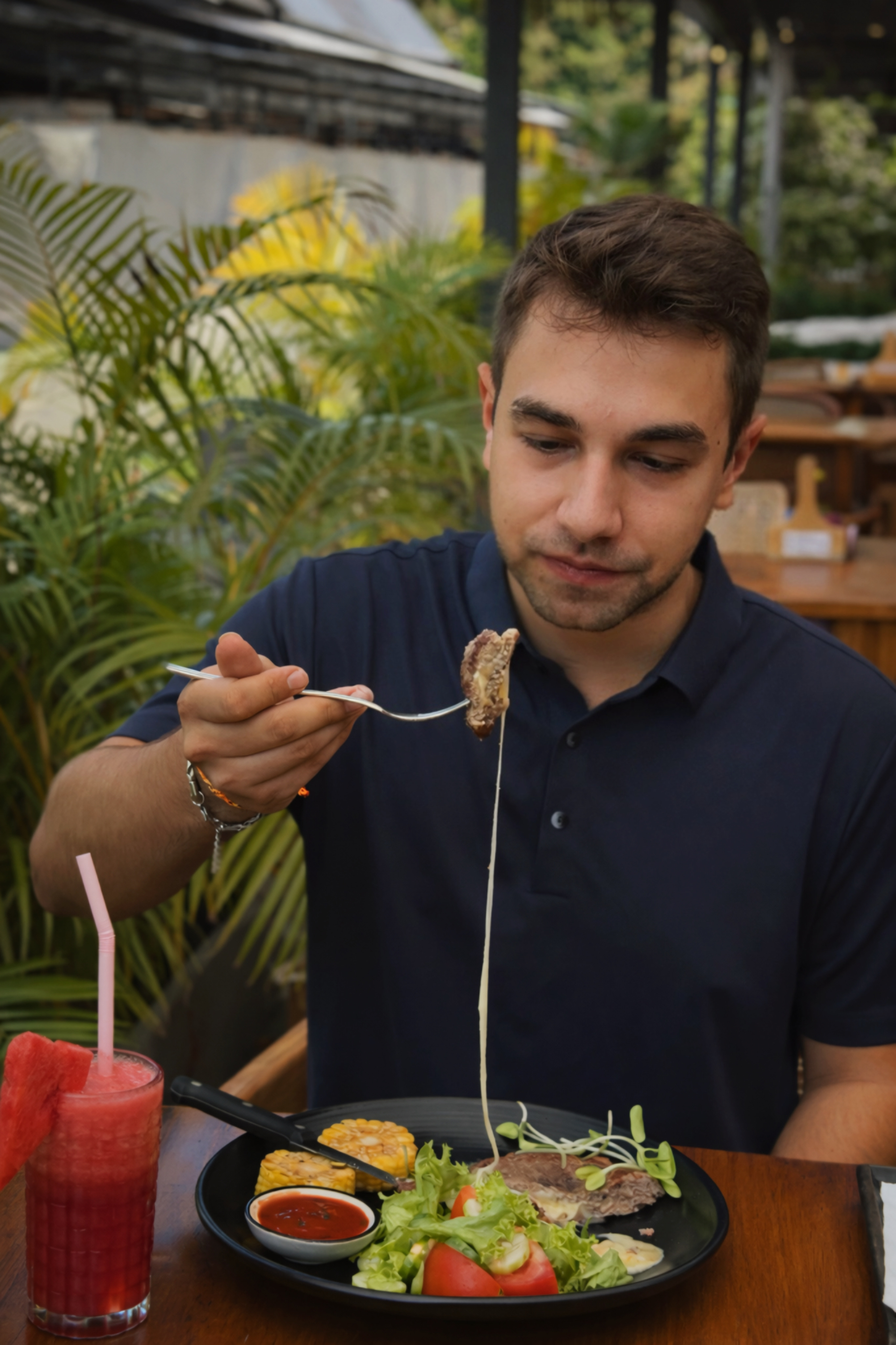 Hottabych restaurant guests and dishes