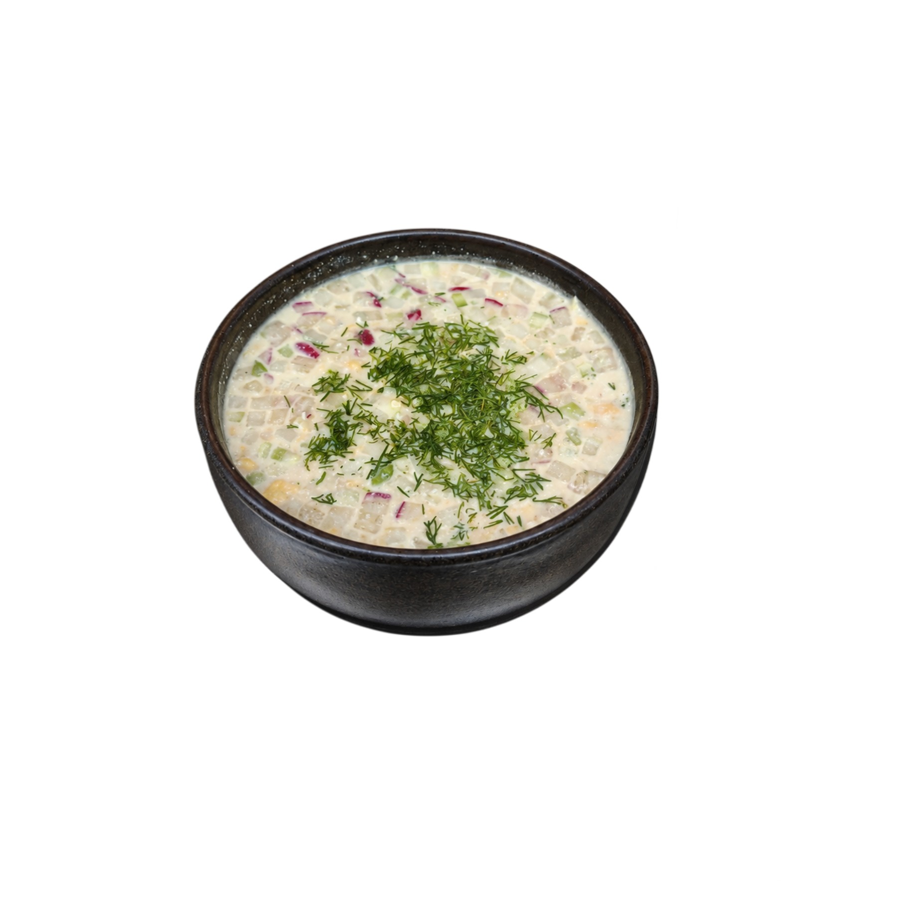 Chicken Okroshka with Kvass