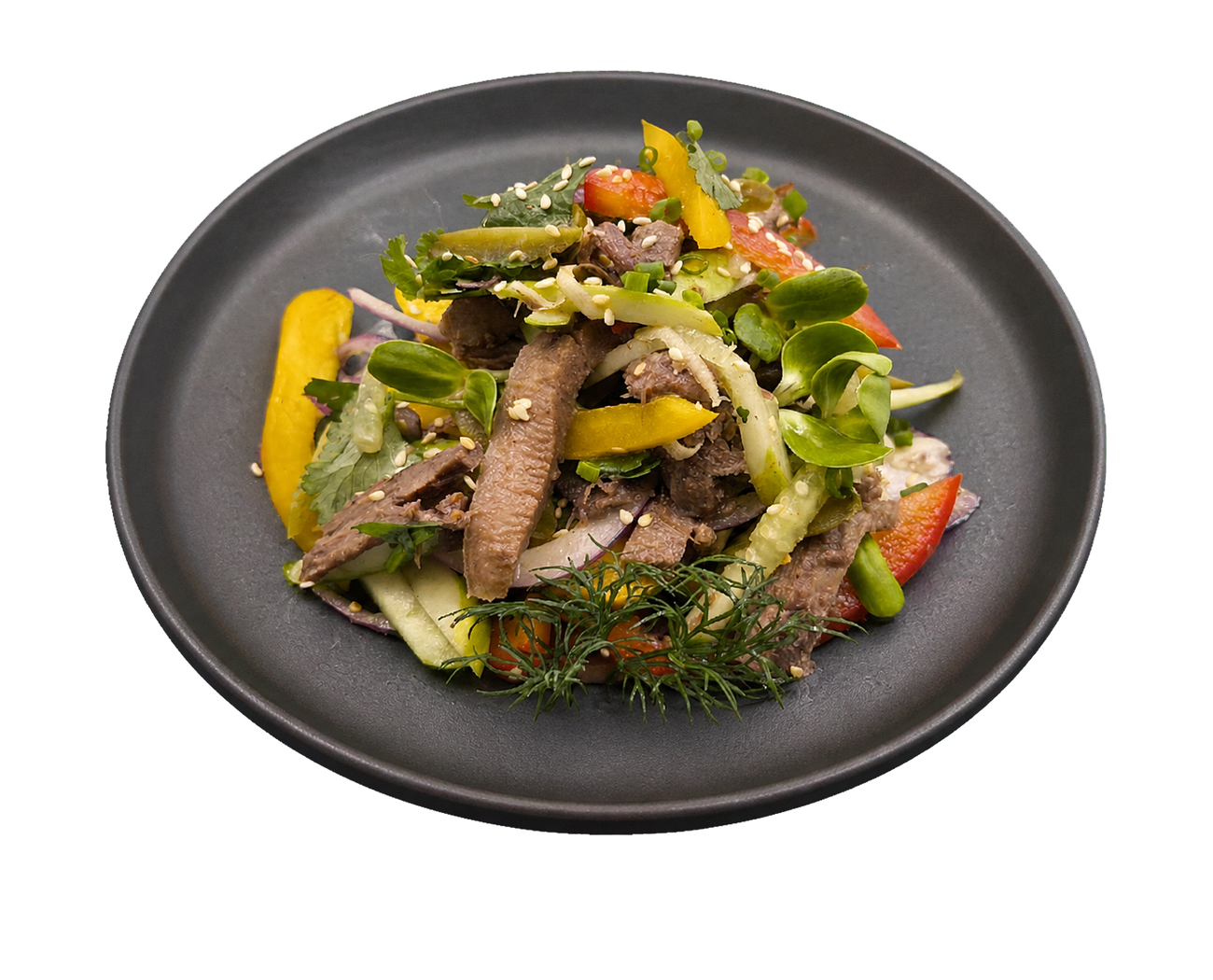 Beef Tongue Salad