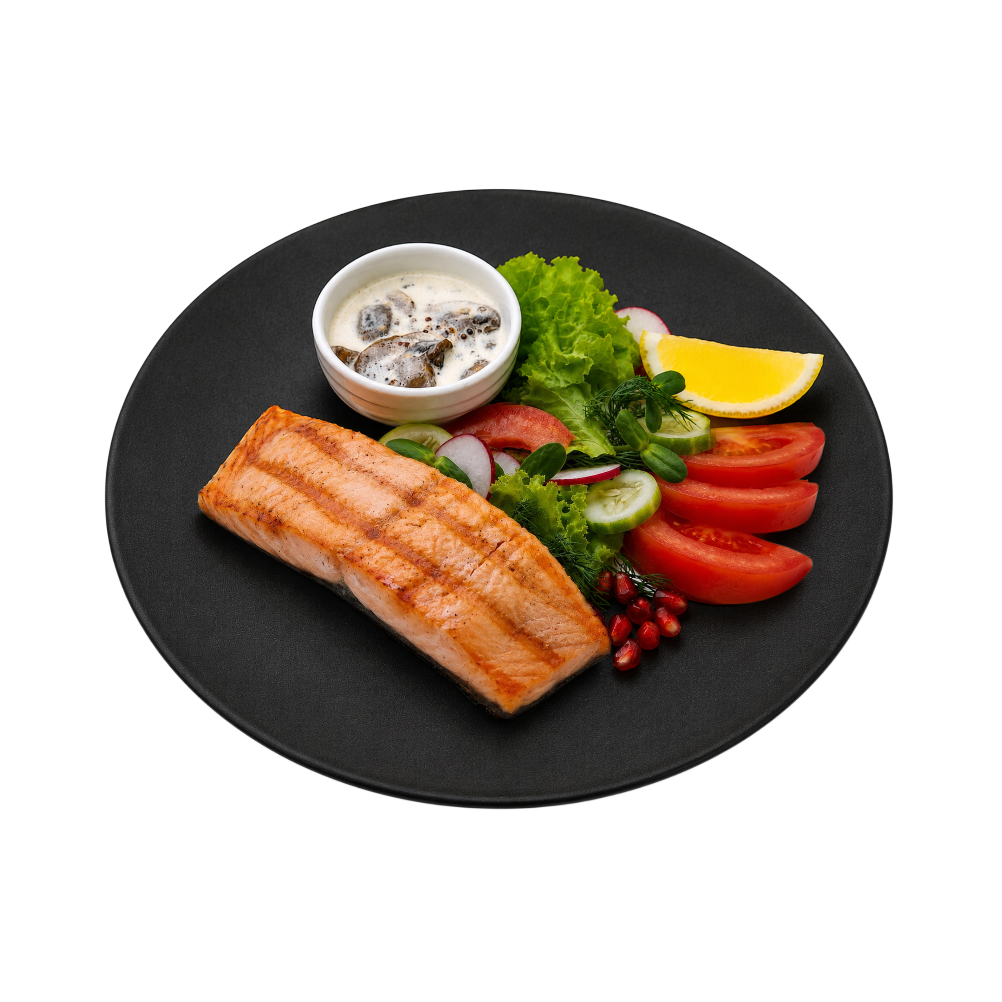 Grilled Salmon & Vegetables