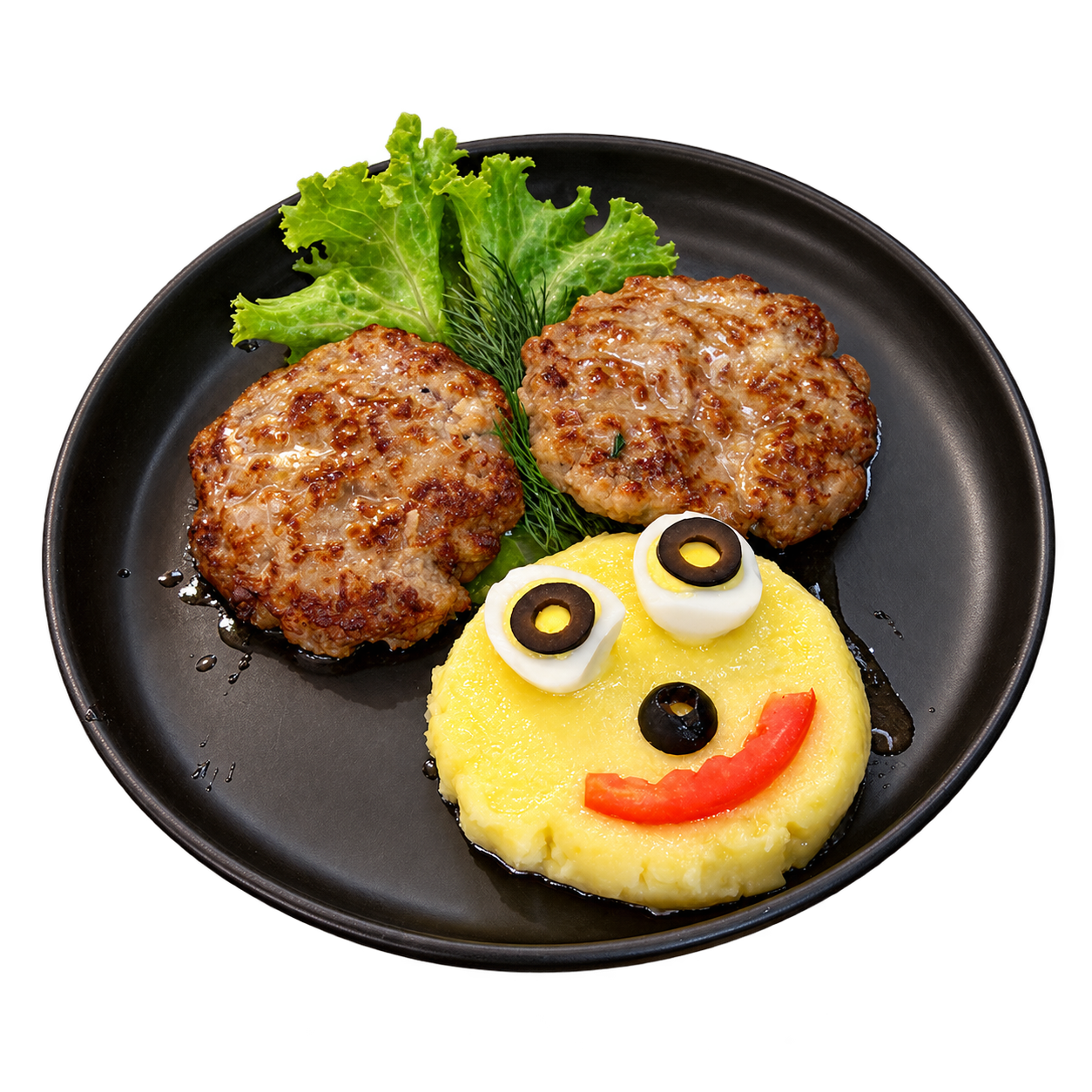 Beef Cutlet & Mash