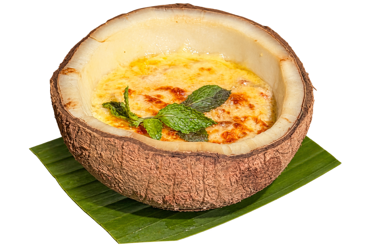 Seafood Julienne in Coconut