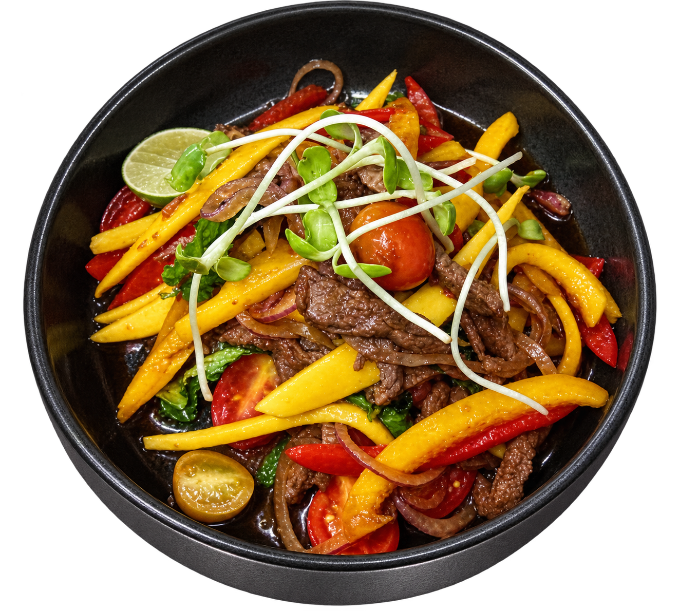 Beef & Mango Salad