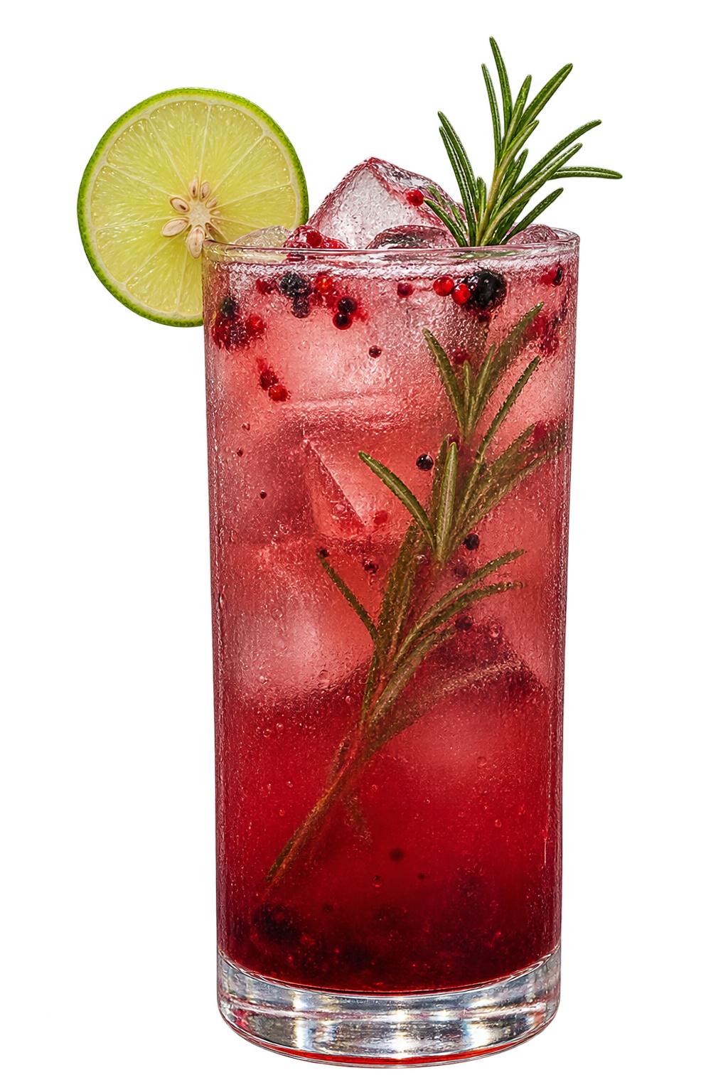 Berry Mix-Rosemary Lemonade