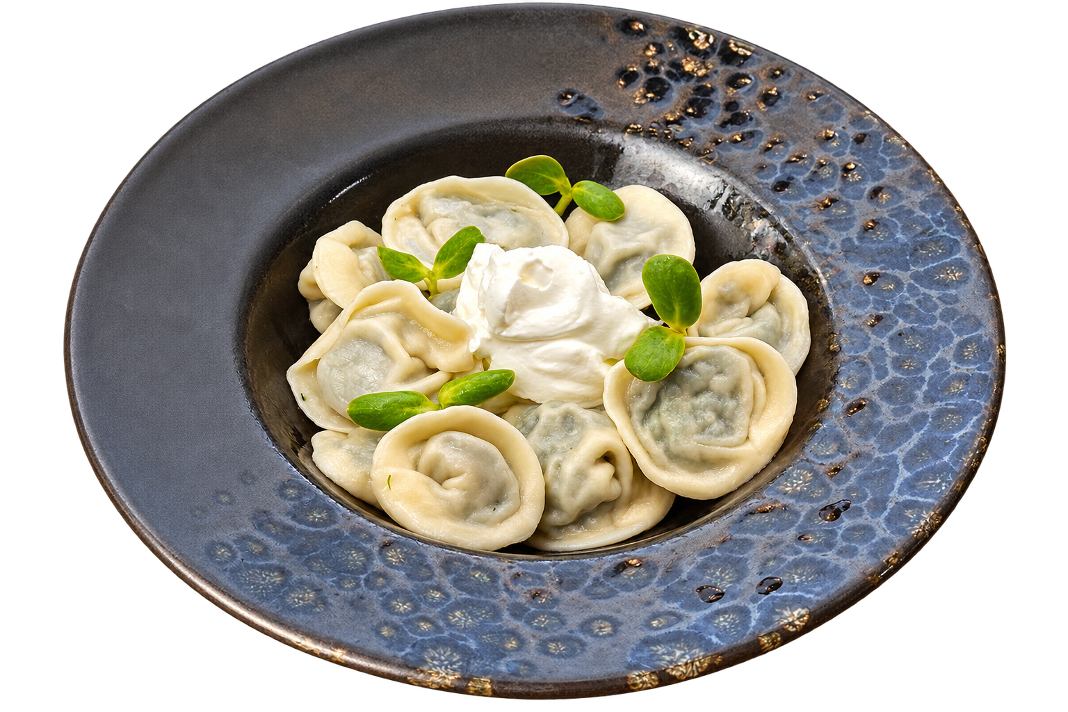 Spinach & Cheese Dumplings