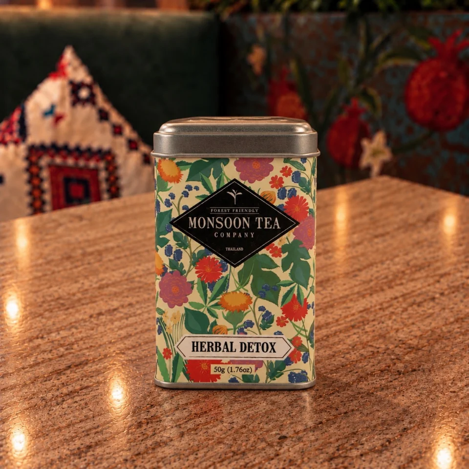 Премиальный чай herbal detox (чайник)