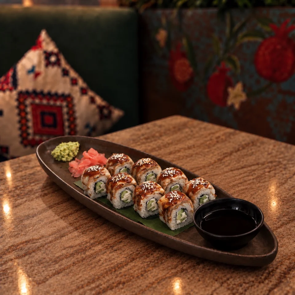 Unagi uramaki